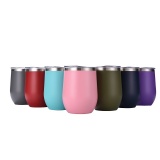 Stainless Steel Wine Cup 12 Oz.