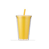 16 Oz Double Wall Acrylic Tumbler Cup