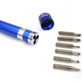 LED Aluminum Tool Pen With Screwdriver