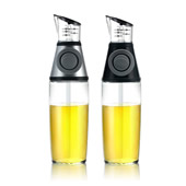 17oz Oil and Vinegar Measured Bottle with No Drip Bottle Spo 17oz Oil and Vinegar Measured Bottle with No Drip Bottle Spo