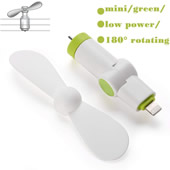 180 Degree Rotating Cellphone Fan