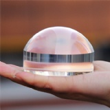 6X Dome/Paperweight Magnifier w/Pouch