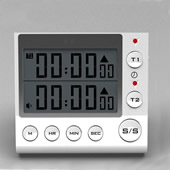 2 Group General Digital Kitchen Countdown Timer