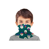 2-Layer Reusable Youth Face Mask Kids Neck Gaiter
