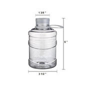 22 Oz Waterbottle Bucket Shape