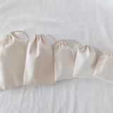 Reusable Cotton Drawstring Pouch