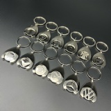 Trolley Coin Keychain