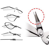 3 In 1 Sub-Line Scissors With Telescopic Buckle Set