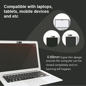 3 Pack Metal Webcam Cover