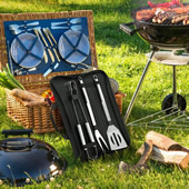 3 pieces BBQ Grill Tools Set