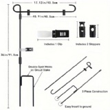 Flag Stands for Garden Flags 12 x 18