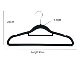 360 Degree Swivel Anti-Slip Velvet Hanger