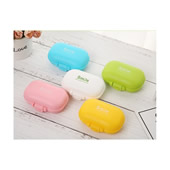 4 Compartments Portable Folding Pill Box