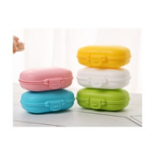 4 Compartments Portable Folding Pill Box