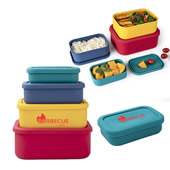 4 Sets Silicone Food Containers