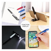 4 in 1 Multi-Purpose Stylus Pen