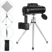 40X60 High Power Telescope with Compass