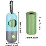 Pet Waste Bag Dispenser With LED Light