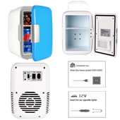 4L Portable Car Refrigerator Cooler and Warmer 4L Portable Car Refrigerator Cooler and Warmer