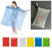 50" x 40" Keychain Poncho with PVC Purse 50" x 40" Keychain Poncho with PVC Purse