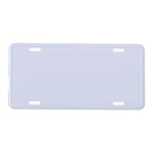 6 " x 12 " Custom Embossed Metal Auto License Plate