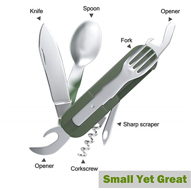 7 in 1 Multifunctional Folding Tableware
