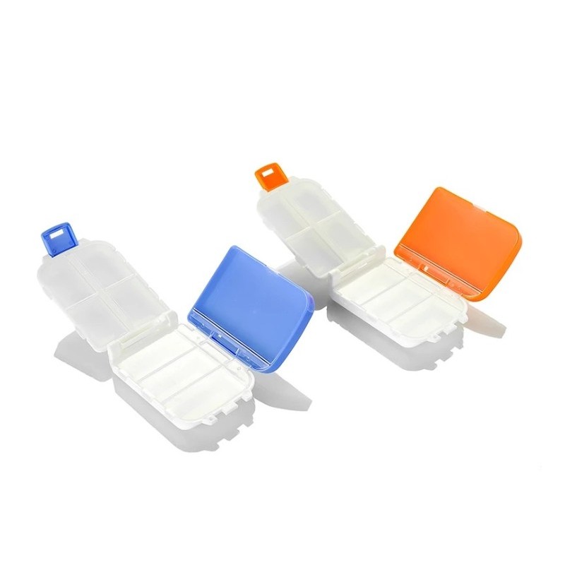 8 Compartments Portable Folding Pill Box