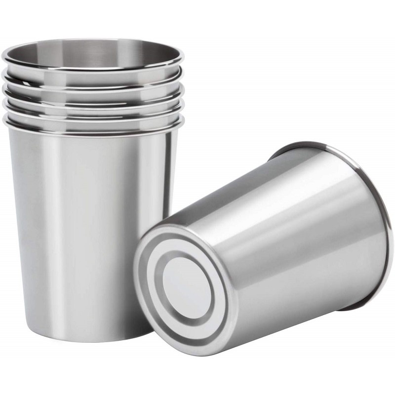 8 Oz Stainless Steel Cups