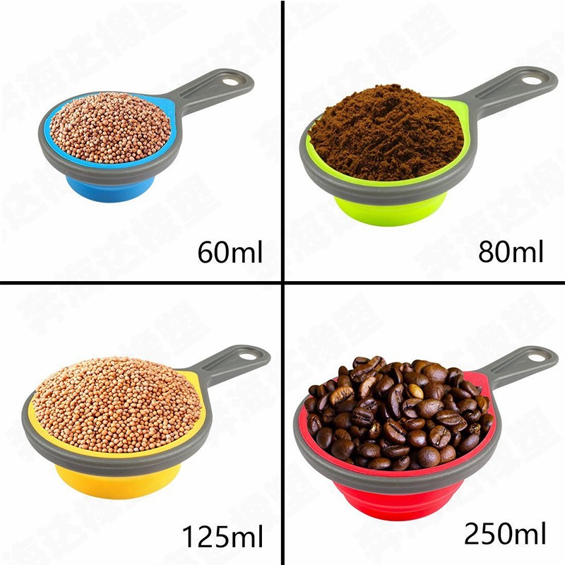 8 Pieces Collapsible Measuring Cups and Spoons