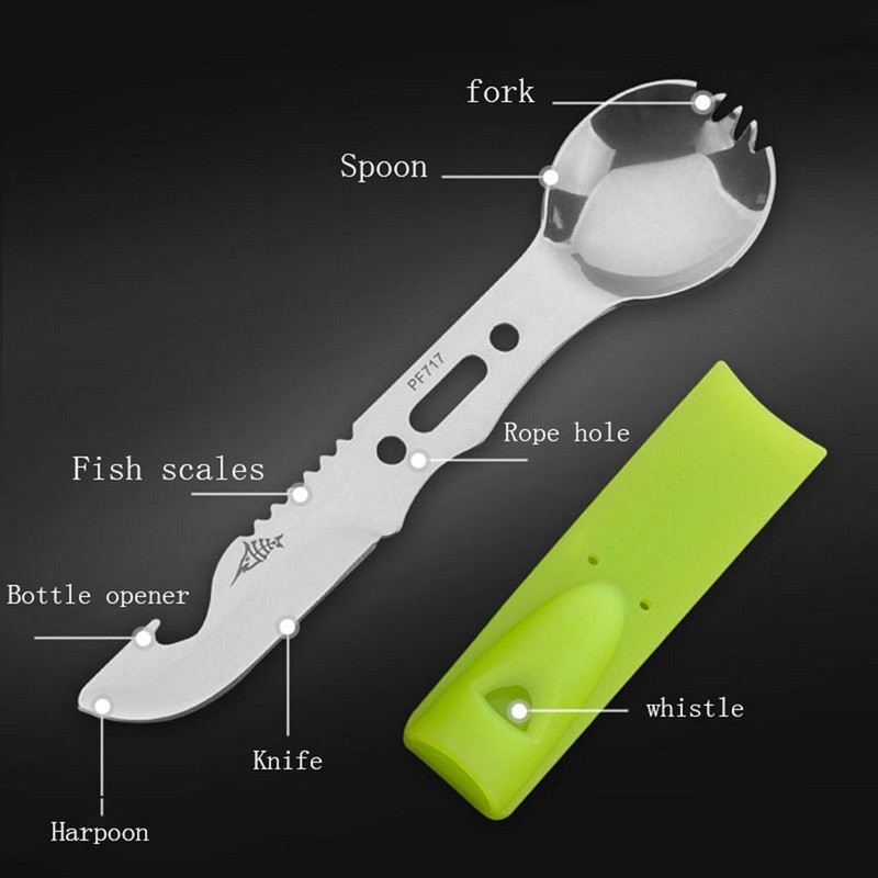 8 in 1 Outdoor Multi-Tool Cutlery Combo