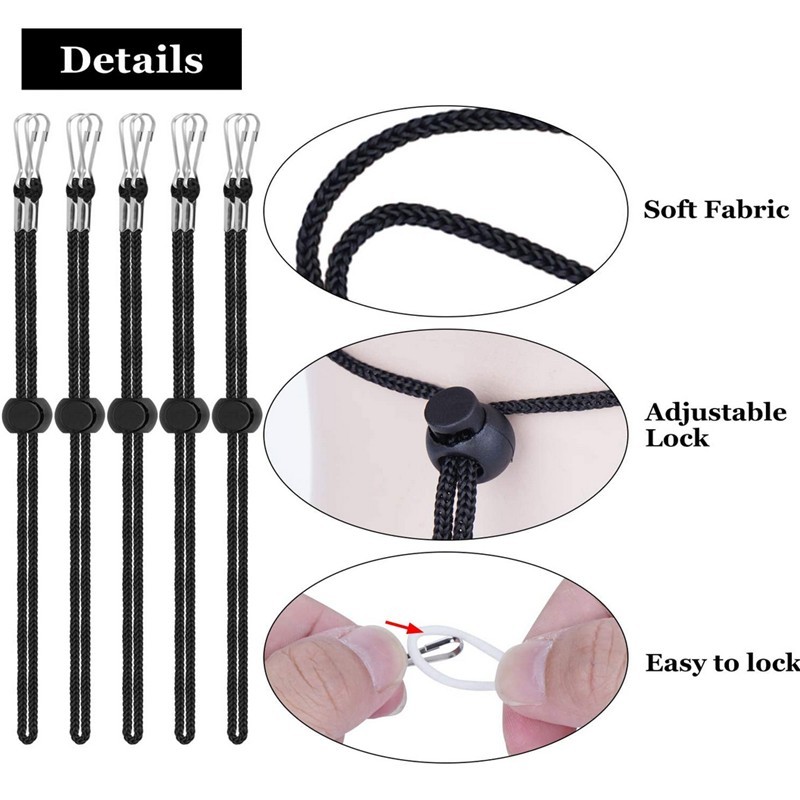 Adjustable Face Mask Lanyard