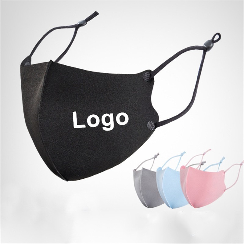 Adjustable Ice Silk Cotton Face Mask