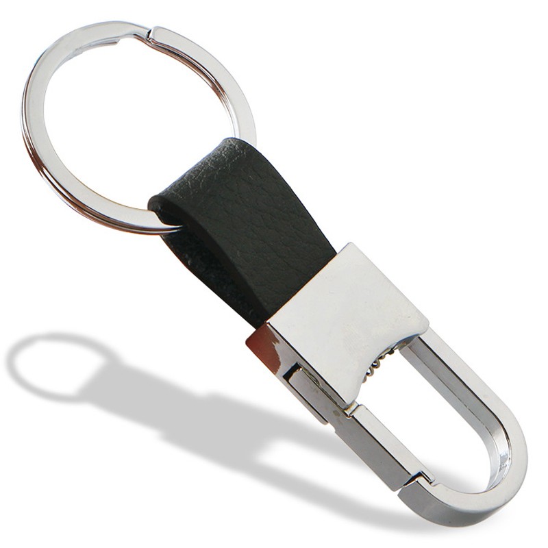 Advertising Car Key Chains Leather Keychain