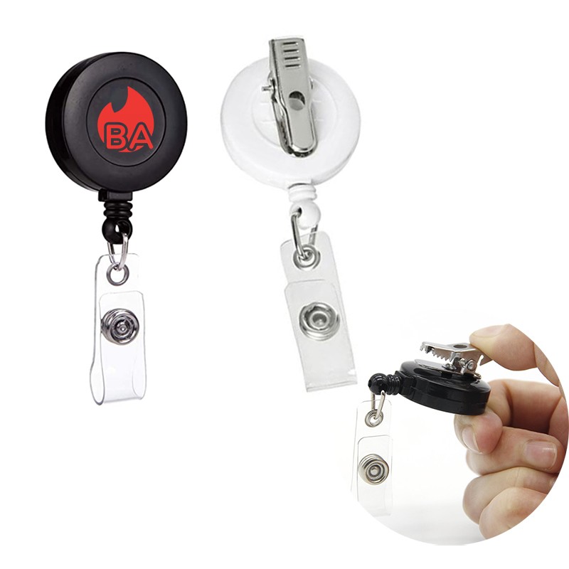 Badge Reel With Alligator Clip Badge Reel With Alligator Clip