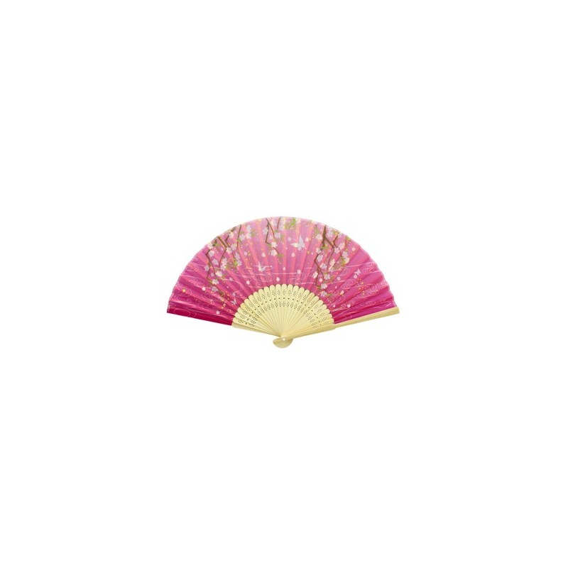 Bamboo Frame Fabric Folding Fan Bamboo Frame Fabric Folding Fan