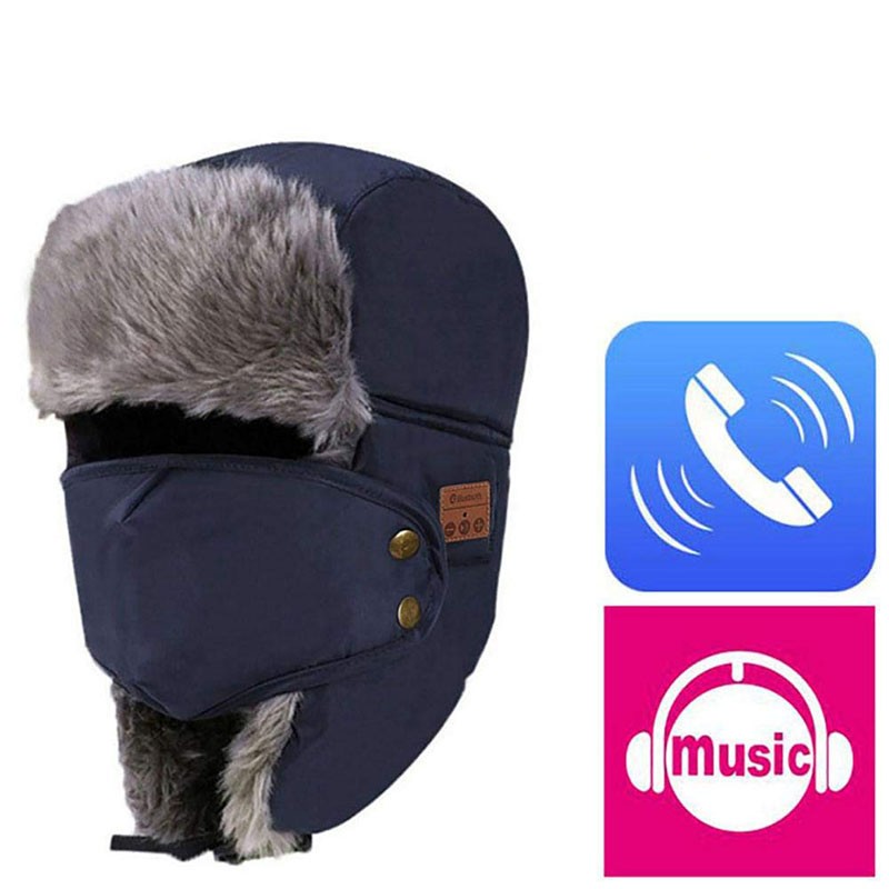 Bluetooth?Winter Skating Hat w/Knitted Mask Bluetooth?Winter Skating Hat w/Knitted Mask