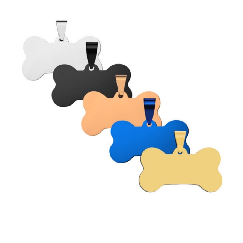 Bone Shaped Pet ID Tag
