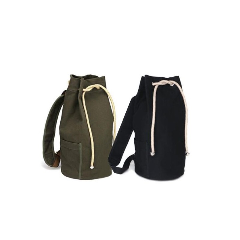Canvas Drawstring Backpack
