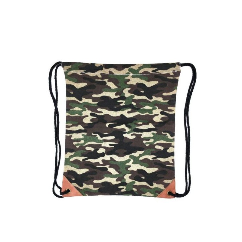 Canvas Drawstring Backpack