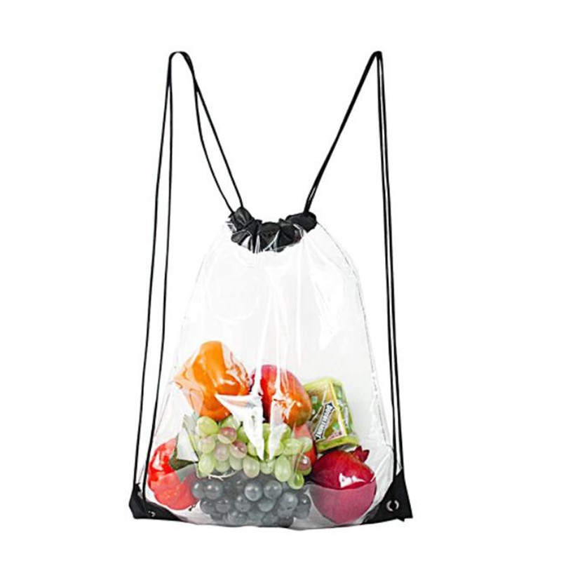 Clear Drawstring Backpack
