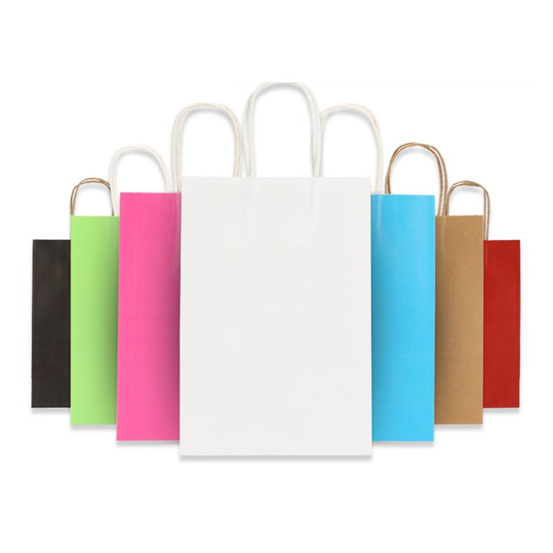 Colored Paper Bag Colored Paper Bag
