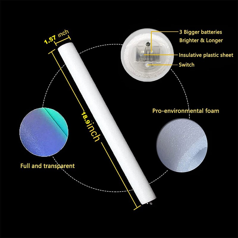 Colorful Foam Light-up Stick