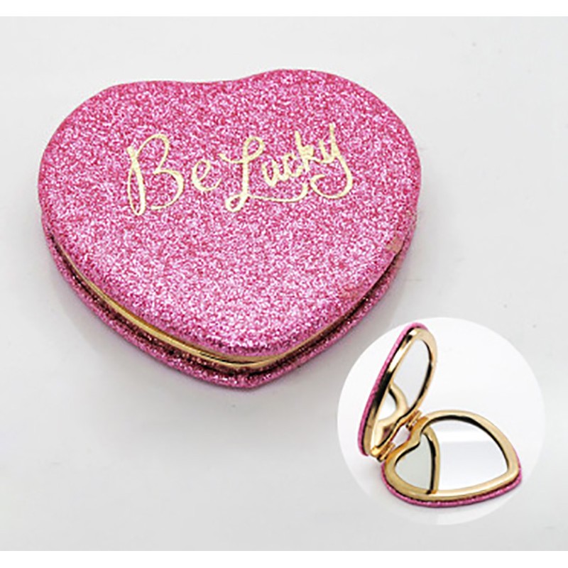 Compact Heart Mirror Compact Heart Mirror