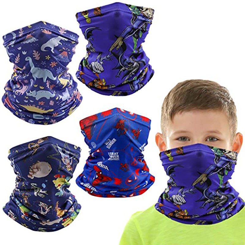 Cooling Kids Youth Neck Gaiter Reusable Face Mask
