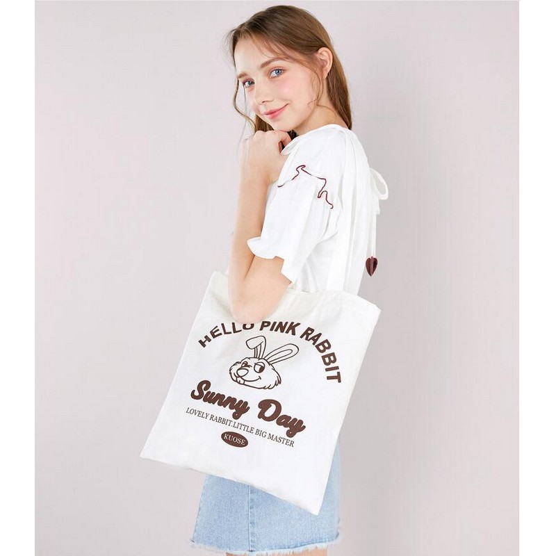 Cotton Canvas Reusable Tote Bags