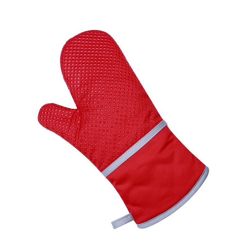 Cotton Silicone Oven Mitt