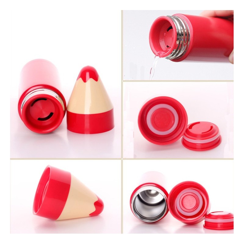 Creative Candy Colored Pencil Water Bottle