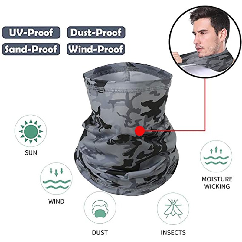 Custom Fleece Neck Gaiter Face Mask Shield