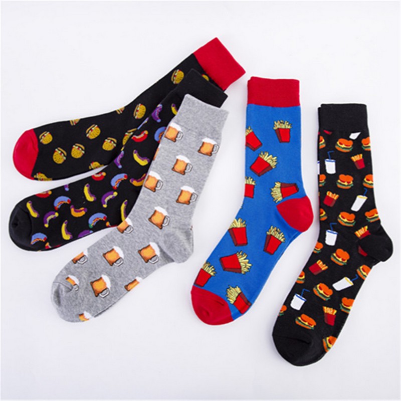 Custom Full Color Knitted Socks Custom Full Color Knitted Socks