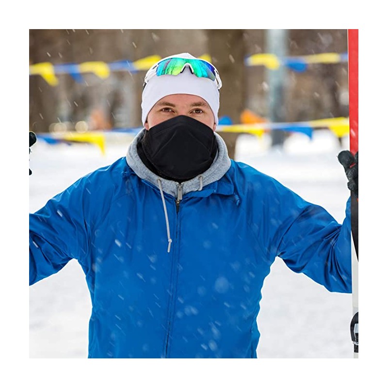 Custom Imprinted Neck Gaiter Fleece Ski Face Mask